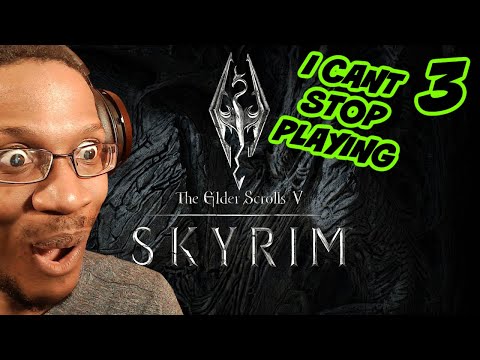 I should have played this sooner! It's AMAZING | First Time Playing Skyrim (PART 3)
