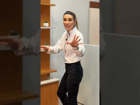 Video thumbnail of Estante Home DJ Móveis Hórus 180cm com suporte para TVs de até 65 polegadas