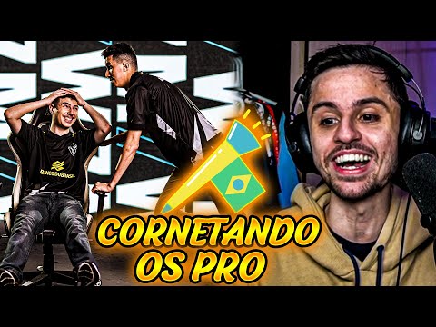 LIQUID E W7M DERAM SHOW E TÃO NO MAJOR! - CORNETANDO OS PRO