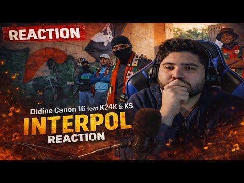 Didine Canon 16 feat K24k & KS – INTERPOL  | THIS GOES HARD 🔥Reaction