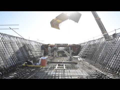 Bridge deck inner formwork assembly-Shuwaikh Port interchange