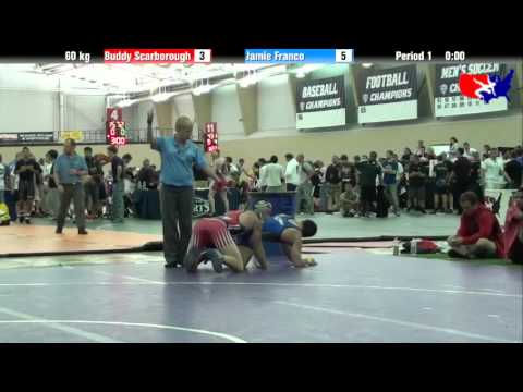 Buddy Scarborough vs. Jamie Franco at 2013 ASICS University Nationals - FS