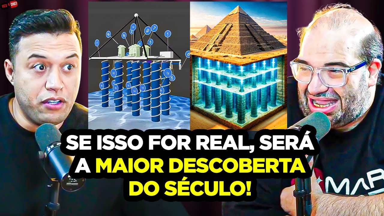 SACANI EXPLICA: ESTRUTURAS MISTERIOSAS SOB a PIRÂMIDE de KHAFRE no EGITO: CIDADE SUBTERRÂNEA?