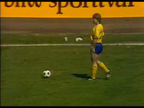 Europeu feminino 1984: Suécia 1 - 0 Inglaterra (1º Jogo Final)
