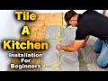 How To Tile A Kitchen Floor Step By Step Guide FOR BEGINNERS
