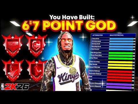 НОВЫЙ РАЗЫГИВАЮЩИЙ 6'7 ФОРМАТОВ ПОБЕДИТ NBA 2K26 🔥СБОРКА ISO LOCKDOWN! ЛУЧШАЯ СБОРКА 2K26!