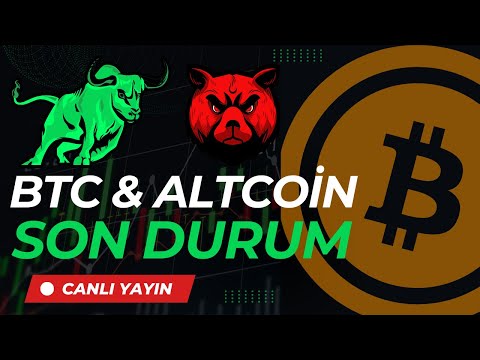 Canlı 🔴 Bitcoin Düşer mi? Altcoin Teknik Analiz | BTC & Altcoin Son Dakika  | CANLI YAYIN