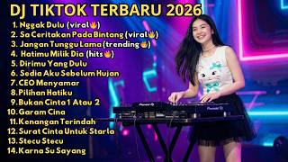 Download lagu DJ REMIX TIKTOK TERBARU 2026 🎵 NGGAK DULU 🎵 JANGAN TUNGGU LAMA 🎵 DIRIMU YANG DULU 🎵STECU GARAM CINA mp3