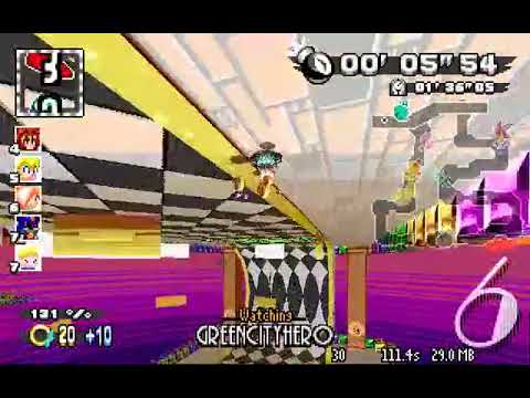 Gold Rush at Mega Golden Capital Zone (Ring Racers/Drift Deluxe 2.4)