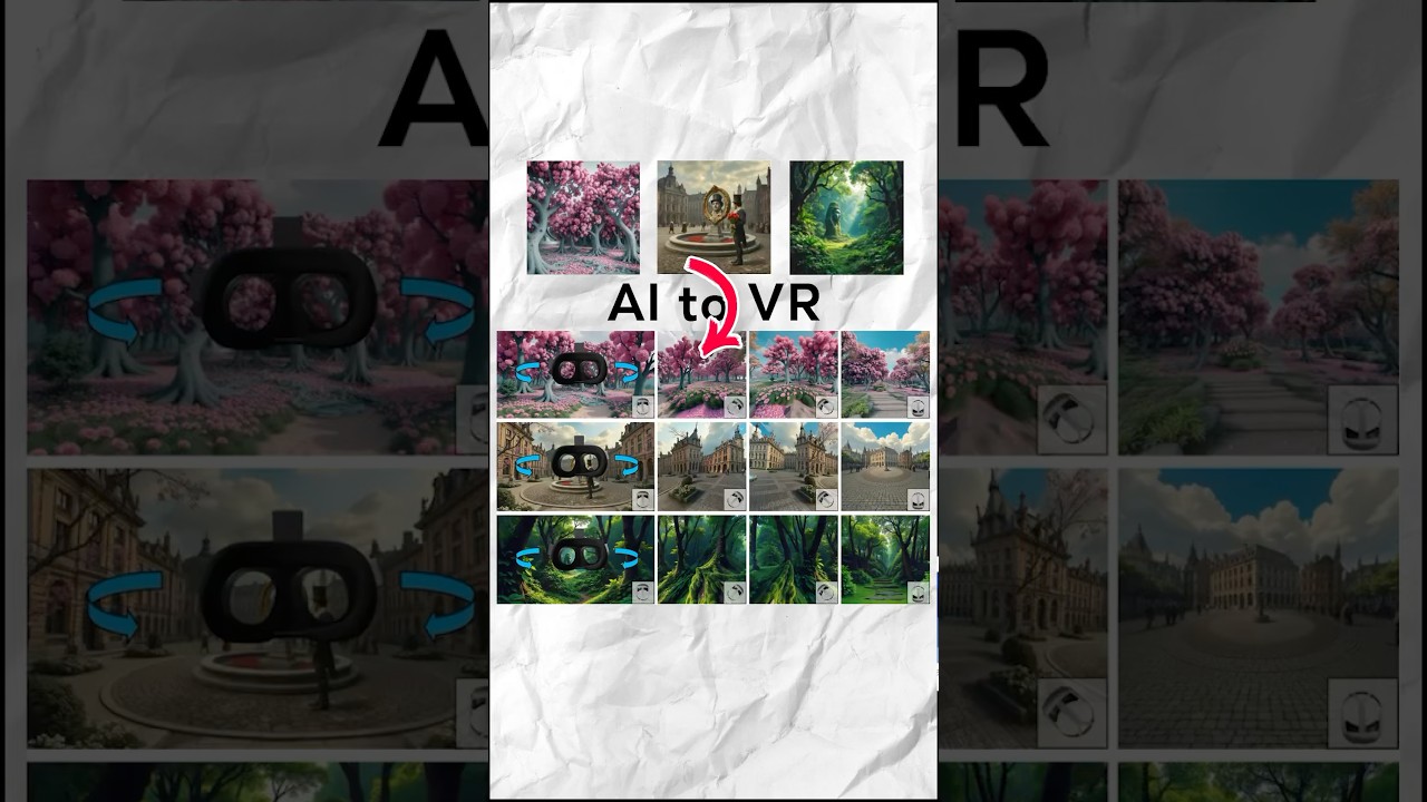 From Flat Photo to 3D 360 World in VR - Meta Reality Labs New AI Paper