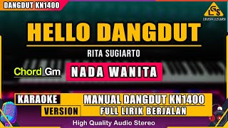 Download lagu HELLO DANGDUT - RITA SUGIARTO | KARAOKE DANGDUT ORIGINAL KN1400 mp3