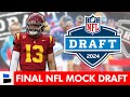 FINAL 2024 NFL Mock Draft: 1st Round Projections - WITH A Trade In The Top 5