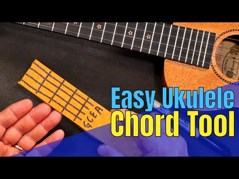 Easy Ukulele Chord Practice Tool - DIY