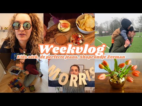 TAFELKLEED INKLEUREN, ZIEKE KIDS, RONDJE ZEEMAN | Zeg maar Fem | Weekvlog