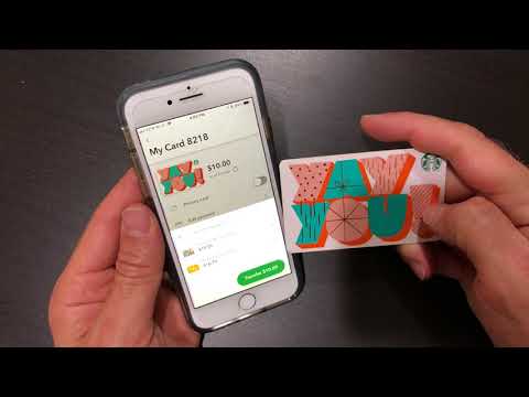 How to transfer and combine Starbucks gift cards on...