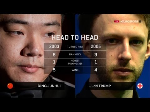 Billliards - Judd Trump v Ding Junhui SF International Championship 2016 Session 1