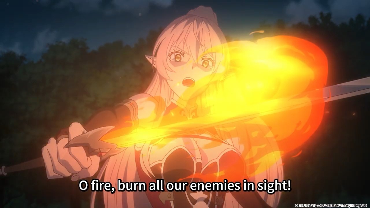 Let's settle this《Skeleton Knight in Another World Season 2》 Anime Highlight