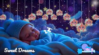Baby Sleep Music 💤 Mozart & Brahms Lullabies 🎵 Sleep Instantly in 3 Minutes Peaceful Deep Sleep
