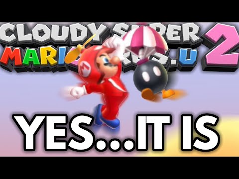 Is Cloudy Super Mario Bros. U 2 the BEST Mario U Mod? (#2)