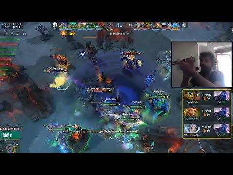 Gorgc & MidOne reaction to OG.DM game changing 4-Men Black Hole vs Entity