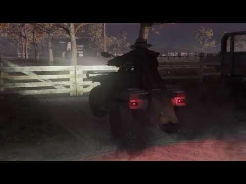 Hitman Scarecrow on a Quadbike (ATV)