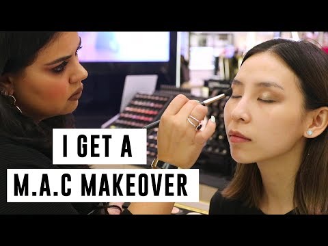 I Get A Makeover at M.A.C