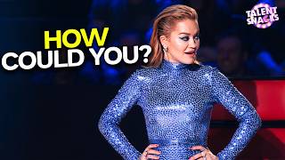 Her Biggest Idol Was Sitting In The Chair...And Got BLOCKED | The Voice