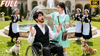 The CEO Pretended to Be Ugly to Scare Off Every Maid—She Didn’t Run, She Cut His Long Hair Instead!