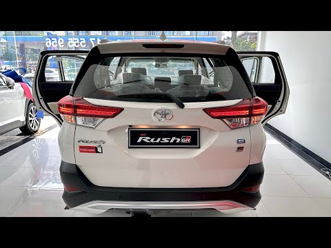 2023 Toyota Rush GR 1.5L (103hp) 4A/T White Color | Details Exterior and Interior
