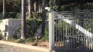 Pillars for commercial gates.