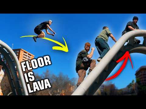 Floor Is Lava Parkour Challenge 🇪🇸
