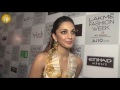 ANUSHKA MANCHANDA KIARA ADVANI ON RAMP IN LFW