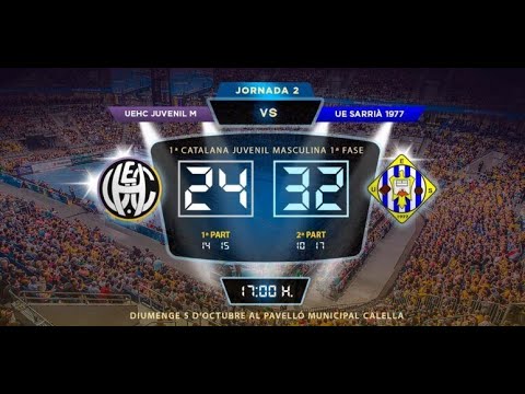 Handbol Juvenil: UEH Calella vs UE SARRIÀ 1977