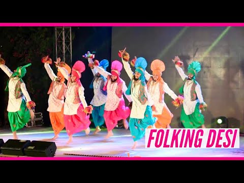 Bhangra Performance 2020 | Folking Desi | Latest Bhangra Mashup