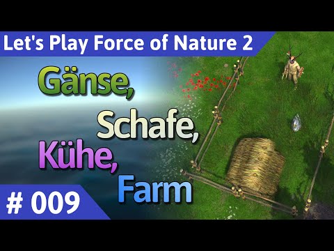 Force of Nature 2 deutsch Teil 9 - Gänse, Schafe, Kühe, Farm Let's Play