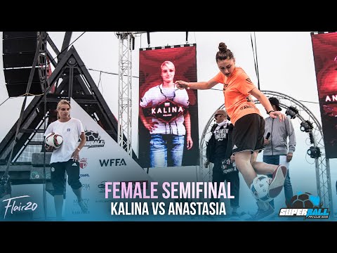 Kalina v Anastasia - Female Semi-Final | Super Ball 2018