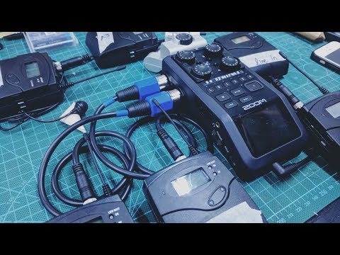 Zoom H6 + Sennheiser EW 100 G3 Simple Setup