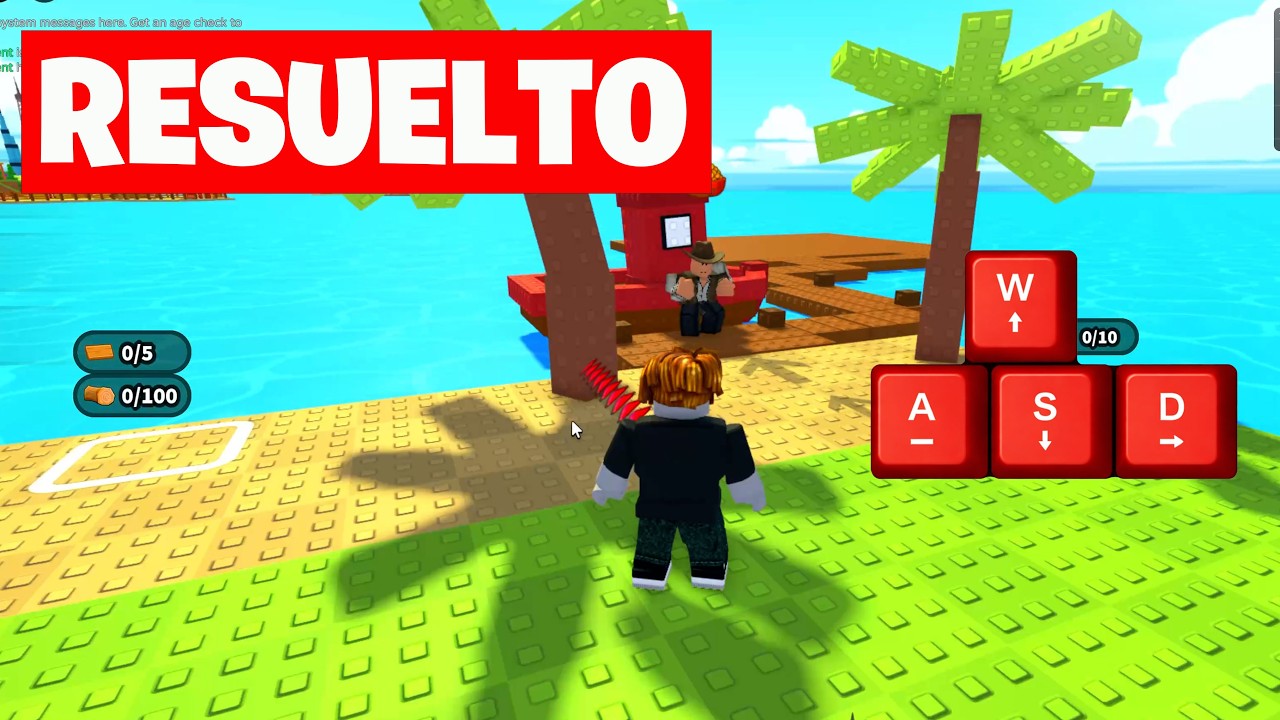 Cómo Solucionar Roblox WASD No Funciona 🎮  Teclas WASD No Responden en Roblox – SOLUCIÓN