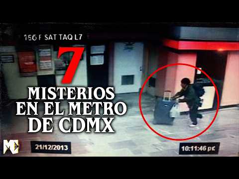 7 Casos misteriosos del METRO de la Ciudad de México | MundoCreepy
