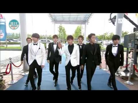 130718 Mnet 20's Choice Blue Carpet - Infinite