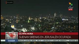 Irán realiza nuevos ataques contra Israel, cobertura de Telesur, 15 de junio de 2025