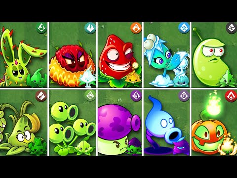 Random 10 New & Old Plant & Mint Battlez - Who Will Win?  - Pvz 2 Plant Vs Plant