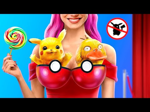 Les Pokemon Dans La Vraie Vie ! Comment Cacher Un Pokemon Au Cinéma Et A L'Université !