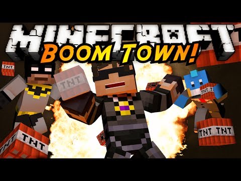 Sky Does Everything - Minecraft Mini-Game : BOOM TOWN!