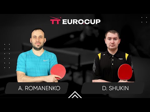 11:10 Andrii Romanenko - Dmytro Shukin 26.06.2024 TT Euro.Cup Ukraine Master. TABLE 3