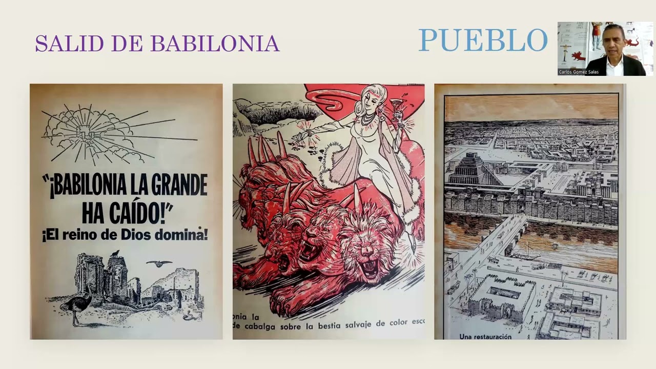 " BABILONIA ENTONCES...BABILONIA AHORA ". Carlos Gómez.