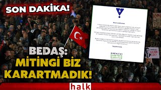 SON DAKİKA! BEDAŞ'tan açıklama: Beyazıt'ta elektrik kesintisi olmamışt