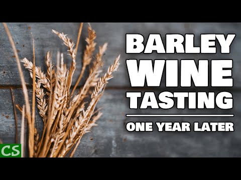 Barley Wine One Year Tasting