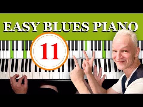 Easy Blues Piano in G, Licks, Run-Ups, Turnarounds and More, Part 11