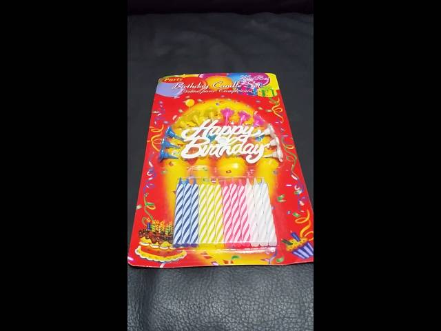 Vídeo relacionado con Velas de Cumpleaños en Forma de Estrella,20 Piezas Velas Decorativas Metálicas Doradas para Pastel o Tarta,Suministros para Decoración de Fiestas de Cumpleaños y Bodas